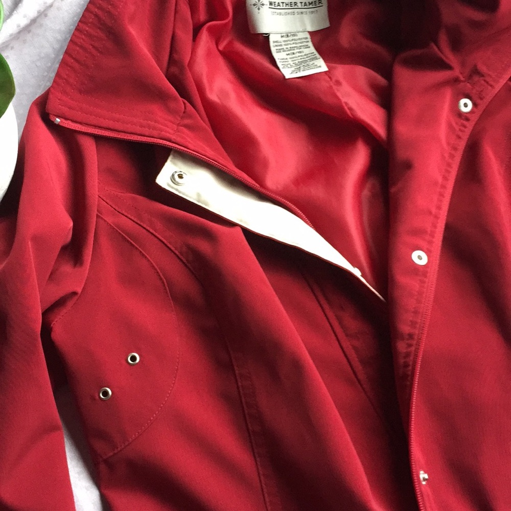 Weather Tamer Maroon Jacket